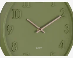 Vægur Calma grøn Ø.30 cm