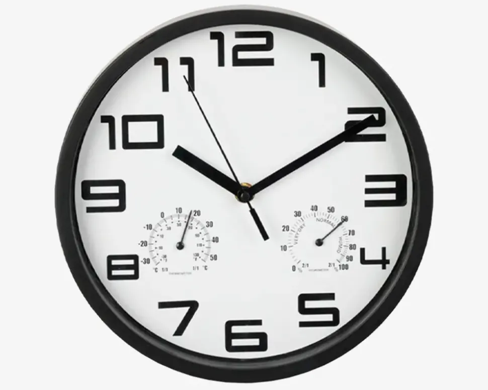 Vægur Kitchen Ø.25 cm Ass.