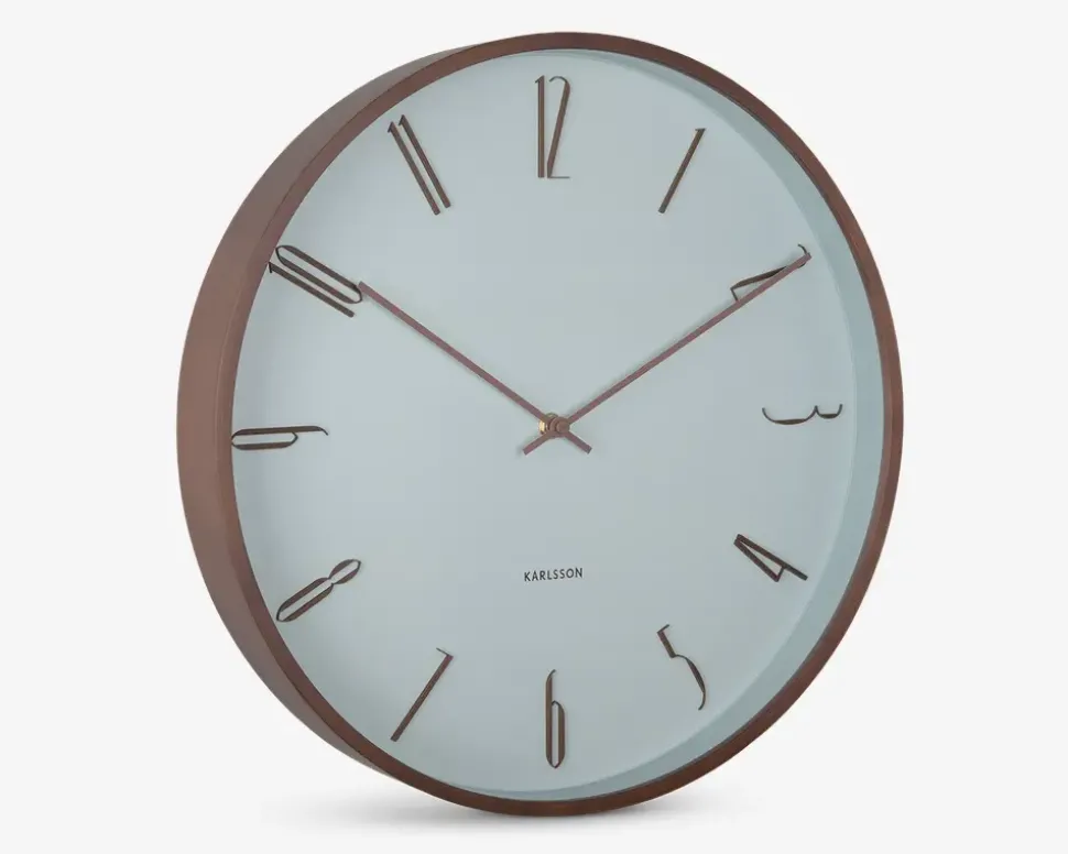 Vægur Scandia blå Ø.40 cm