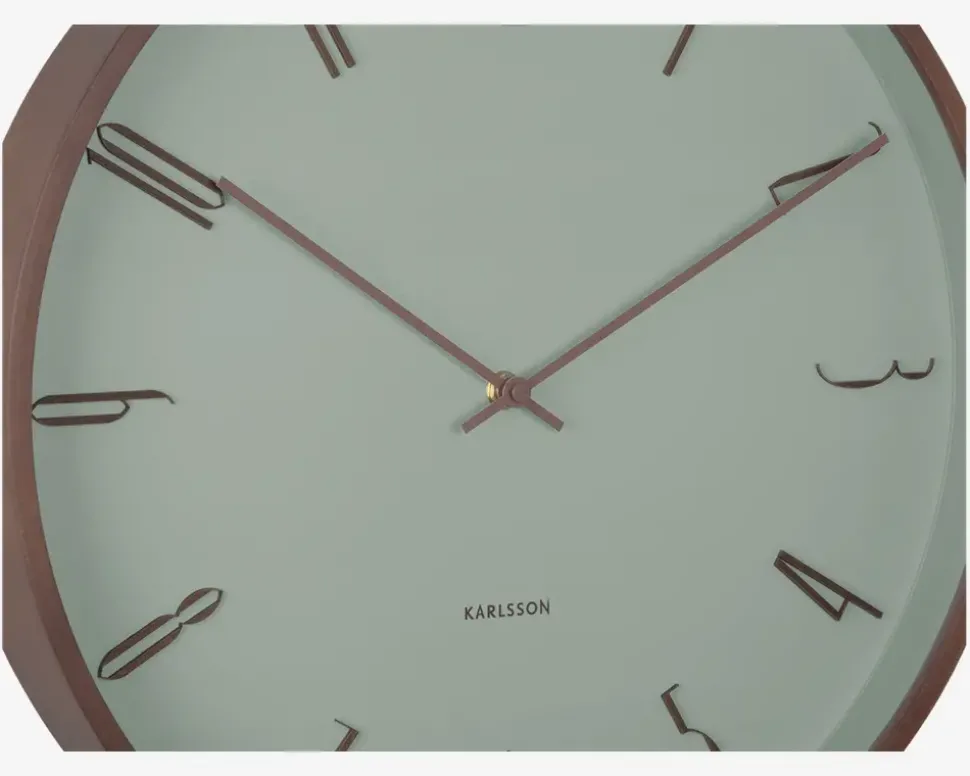 Vægur Scandia grøn Ø.40 cm