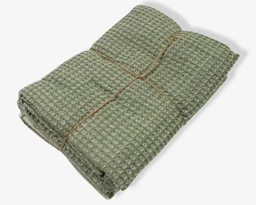 Viskestykker sæt m/2 stk. grøn