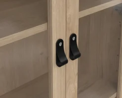 Vitrine Madrid eg med 3 skuffer