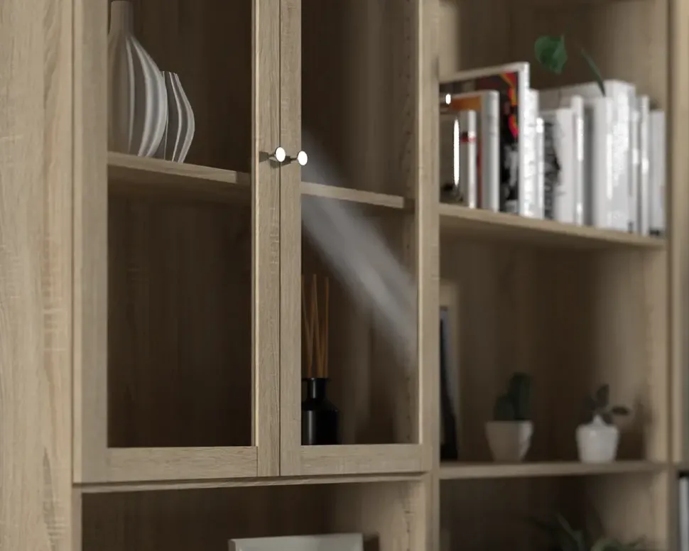 Vitrinedør Basic Eg