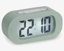 Vækkeur silikone grøn H.7 cm