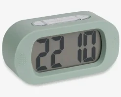 Vækkeur silikone grøn H.7 cm