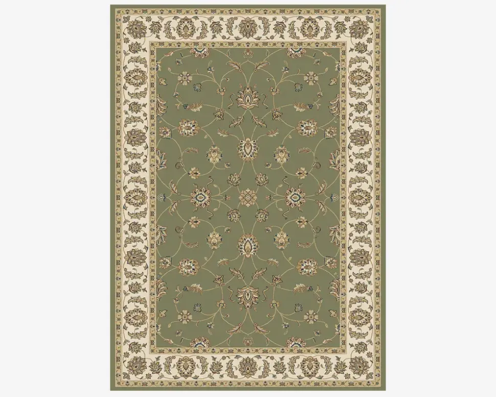 Wilton Flora Grøn 80x150 cm