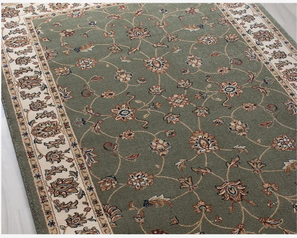 Wilton Flora Grøn 160x230 cm