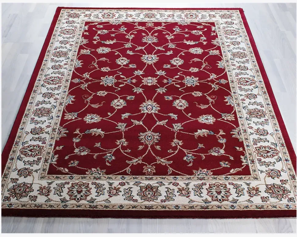 Wilton Flora Rød 200x290 cm