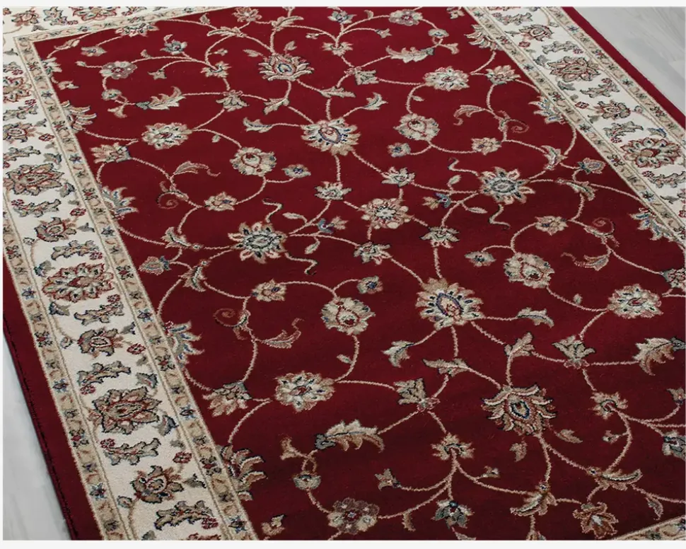 Wilton Flora Rød 80x150 cm