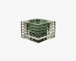 Zoe Fyrfadsstage Grøn H.5 cm