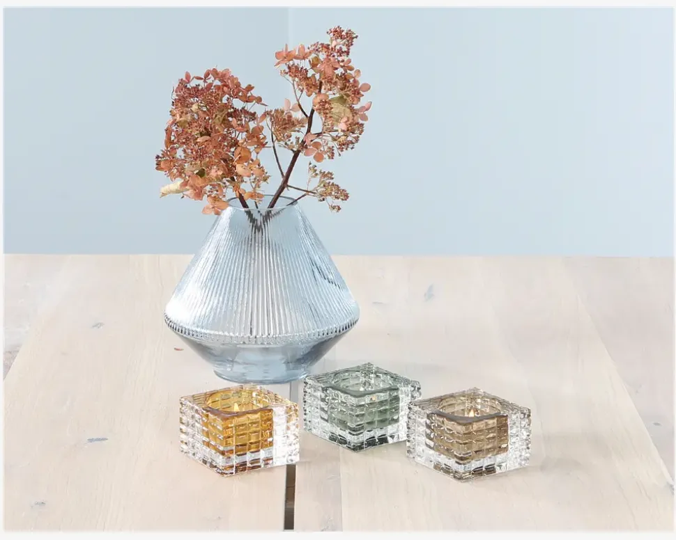 Zoe Fyrfadsstage Orange H.5 cm